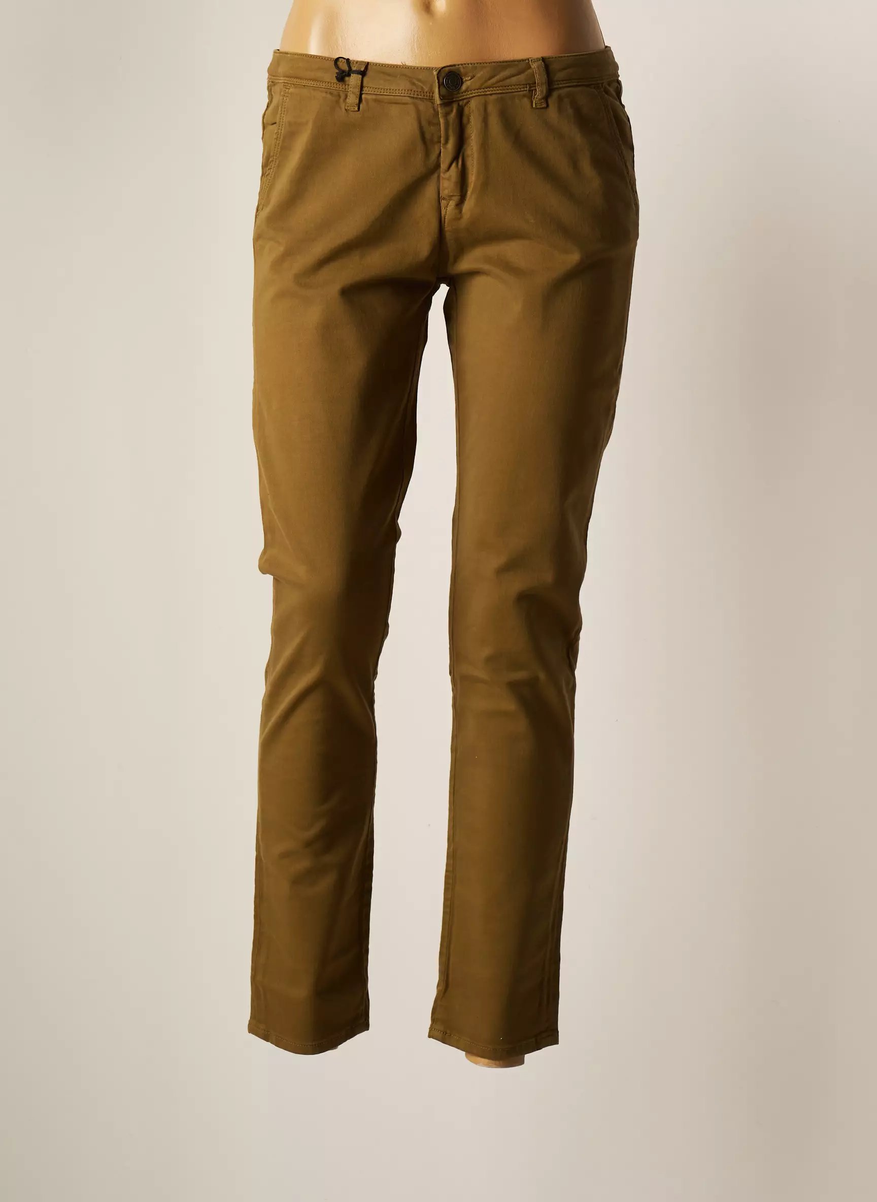 School Rag Pantalons Chino Femme couleur vert