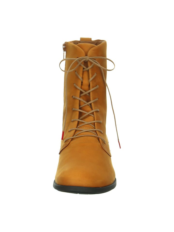 Think! Leder-Boots in Gelb günstig kaufen