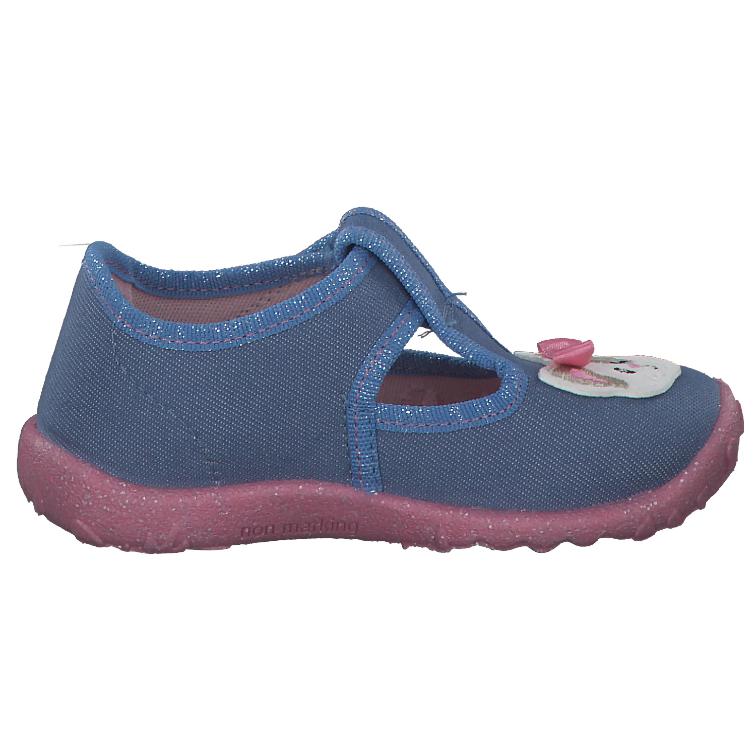 Superfit SPOTTY 09256, Hausschuhe, Kinder, Hellblau
