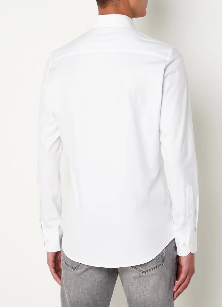 Profuomo srajca regular fit z izrezanim ovratnikom