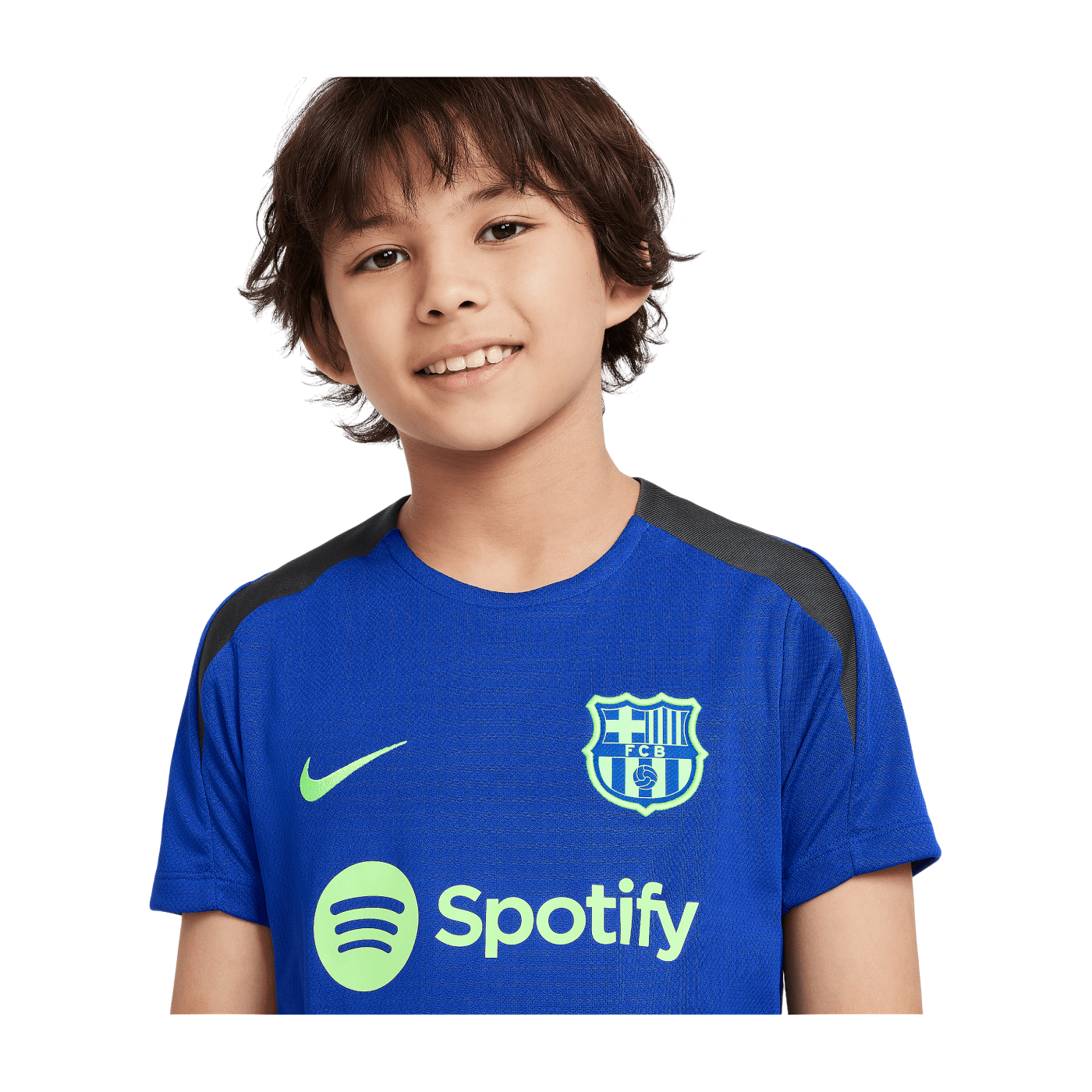 Nike FC Barcelona Strike Trainingshirt 3rd Kids Blau F418