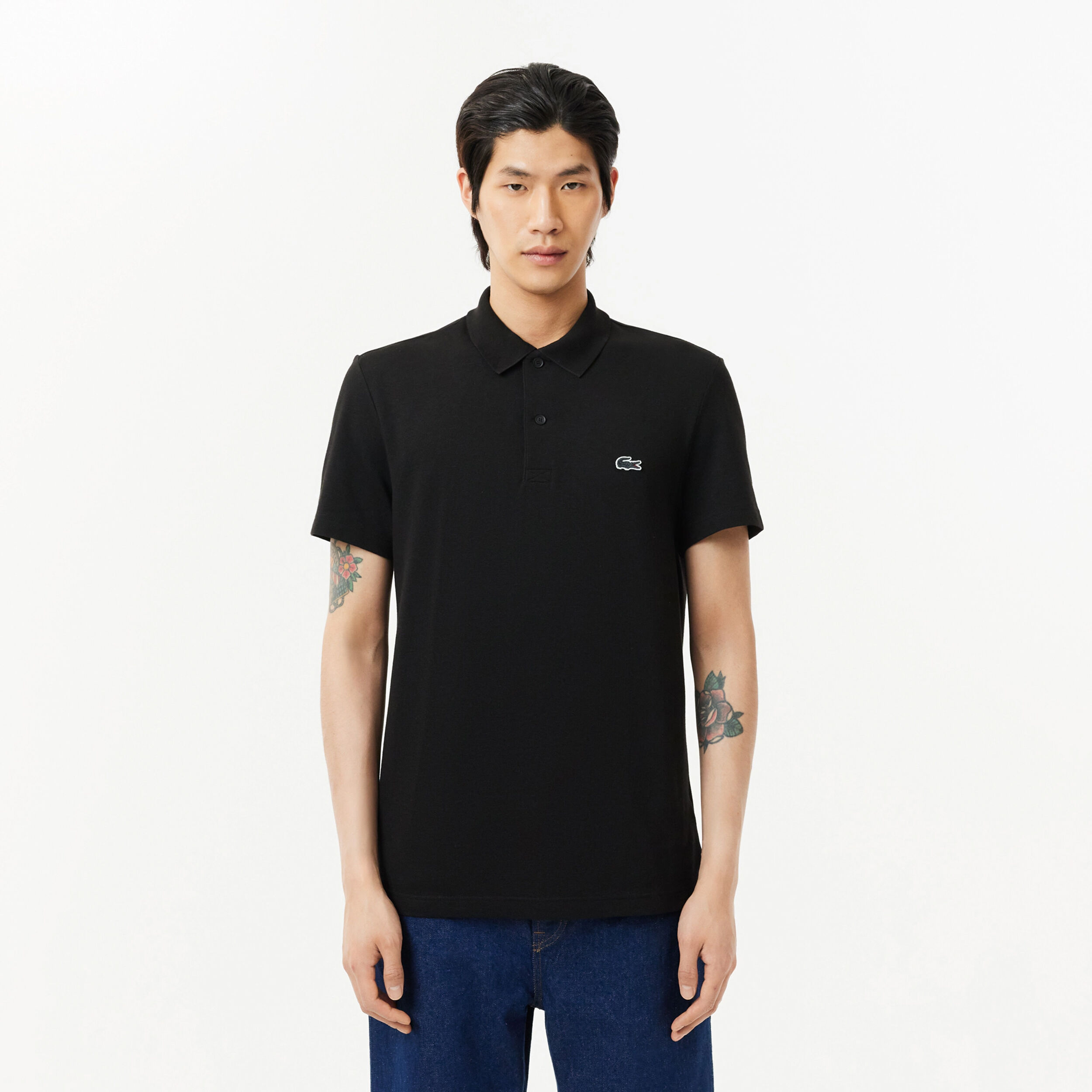 Core Lifestyle Polo Herren - Schwarz
