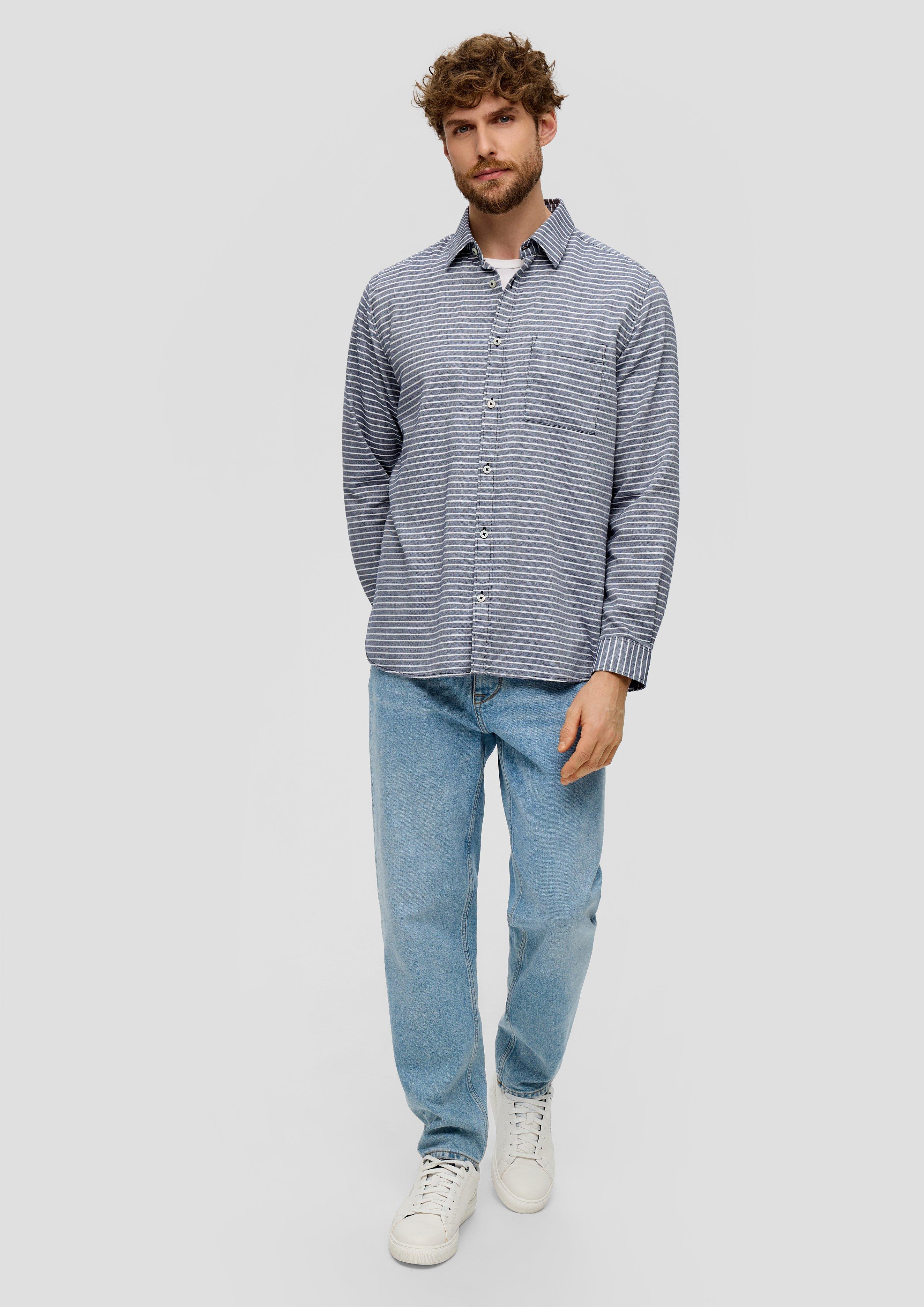 Hemd mit seitlichem Detail am Saum  2143524-58G6