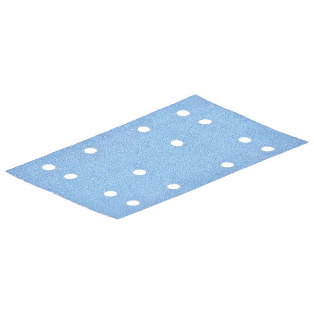 FESTOOL 80x133mm 40-Grit 14-Hole Granat Sanding Sheet 50pc 497117