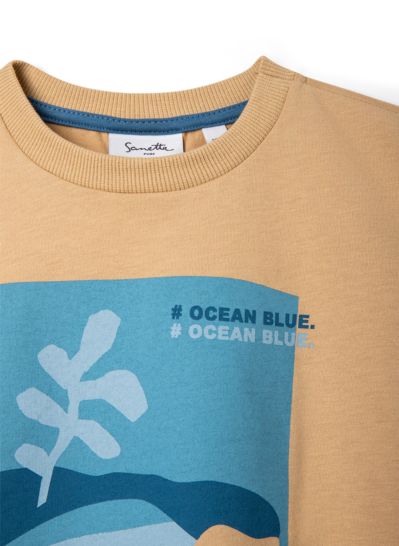 Jungen T-Shirt Beige
