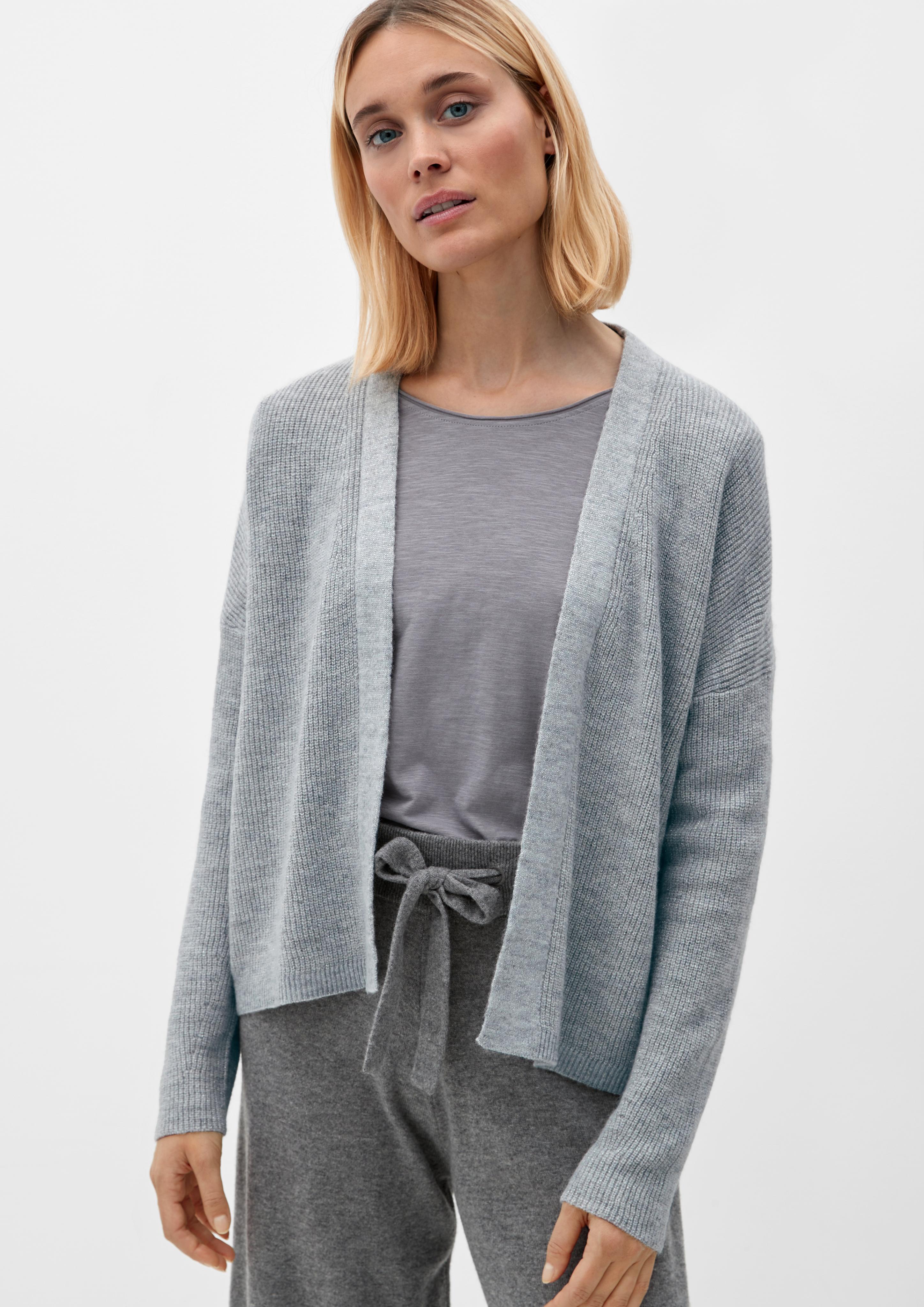 Cardigan mit Glitzergarn  2123789-94W7