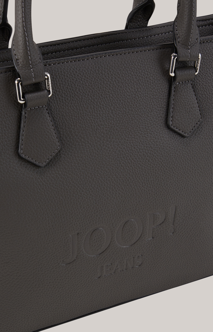 Handtasche Lettera Ketty in Dunkelgrau