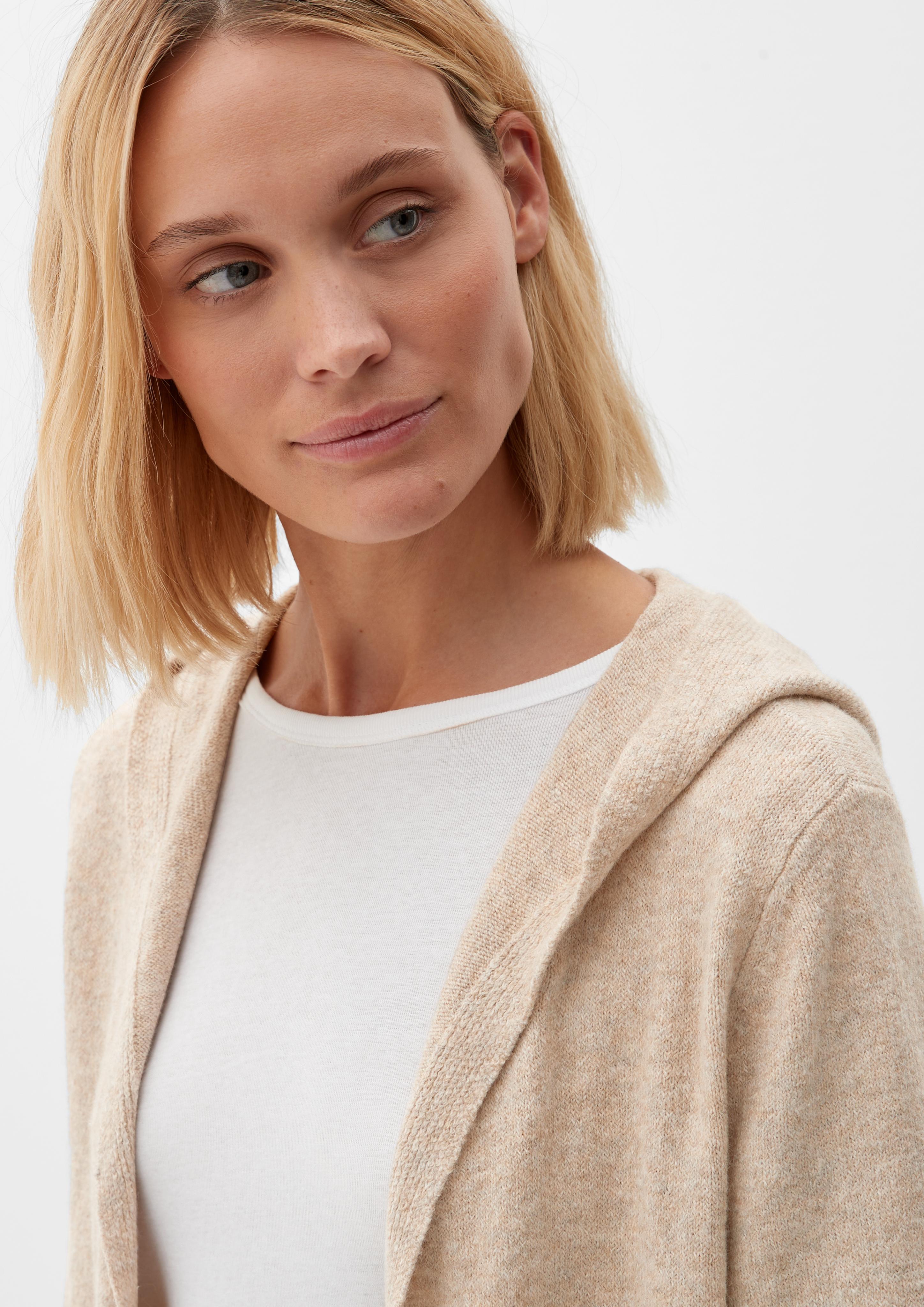 Long-Cardigan mit Kapuze  2118908-81W8