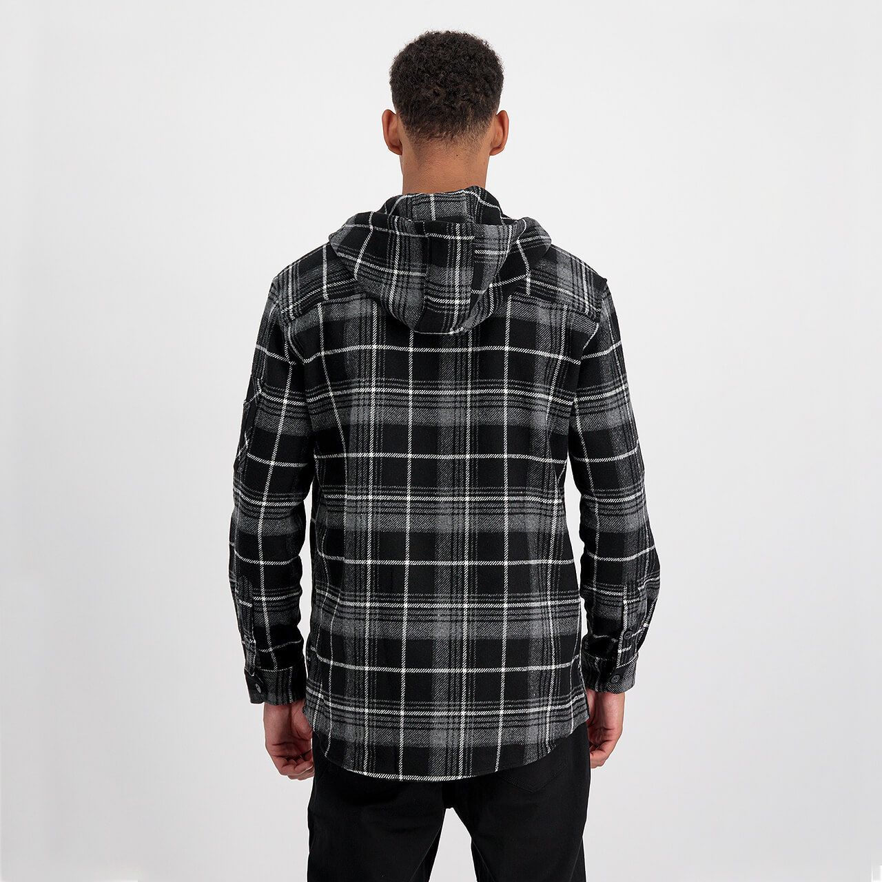 Flanell Hoody Shirt