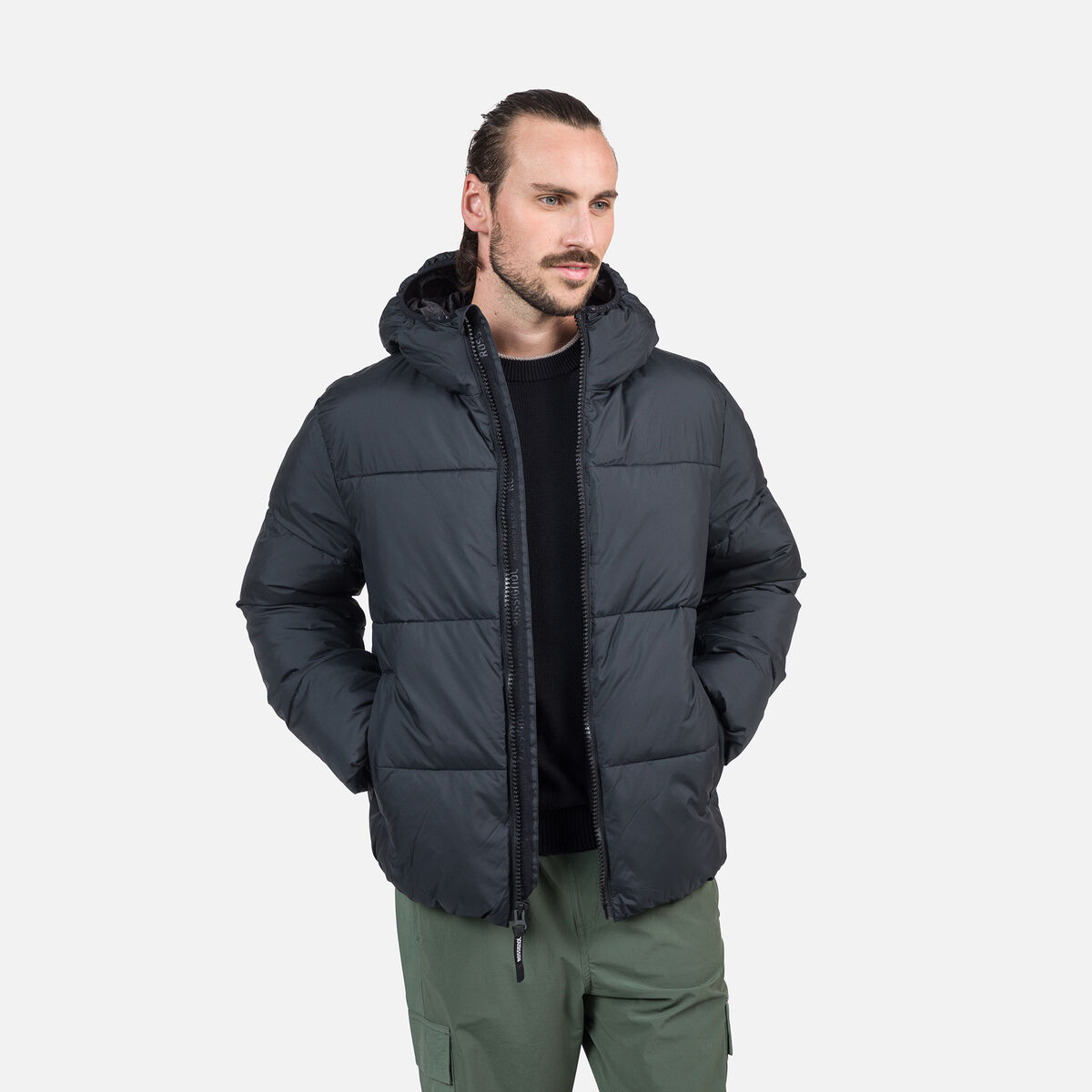 Puffy Herrenkapuzenjacke