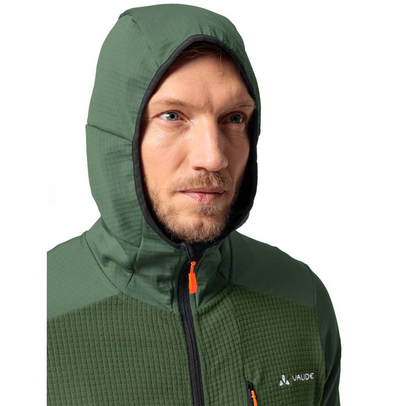 VAUDE Men's Monviso Hooded Grid Fleece Jacket Outdoorjacke Herren