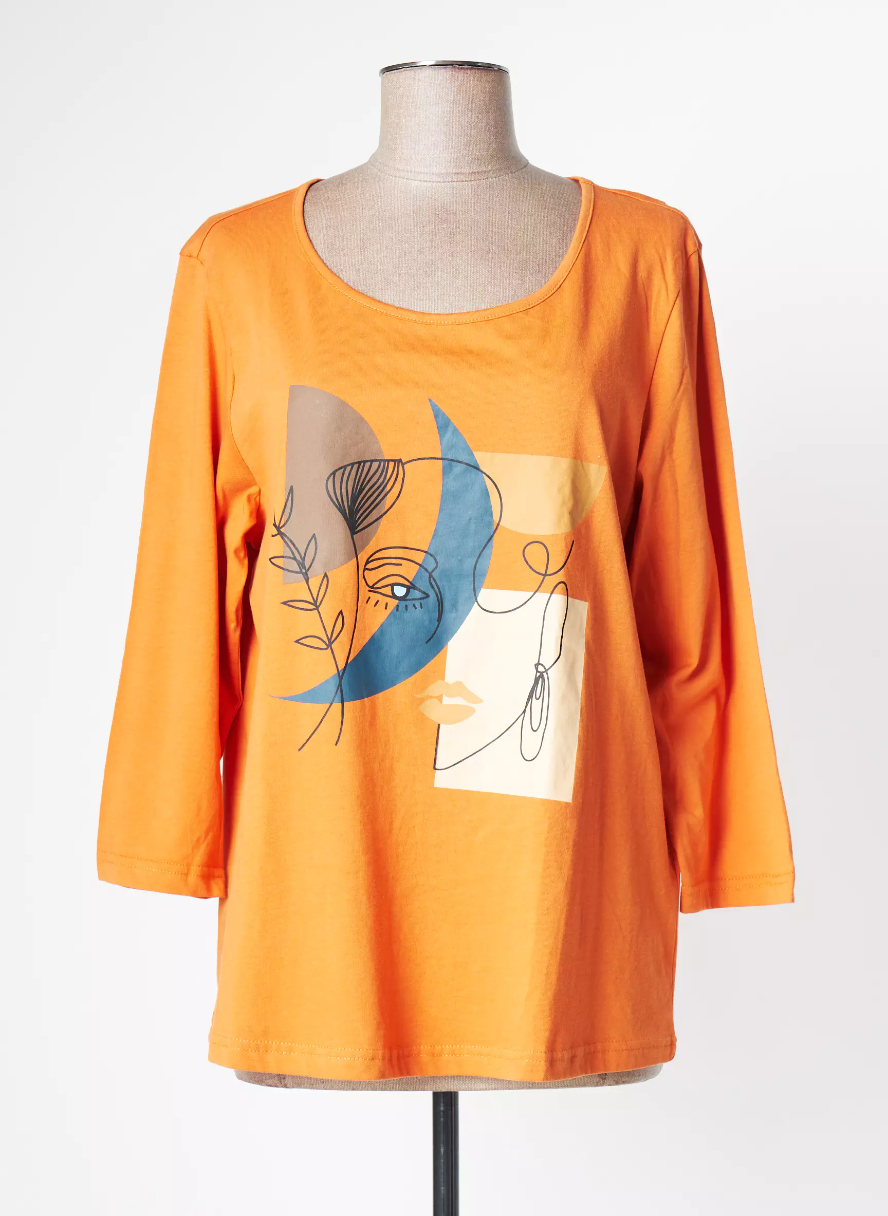 Ciso Tshirts Femme couleur orange