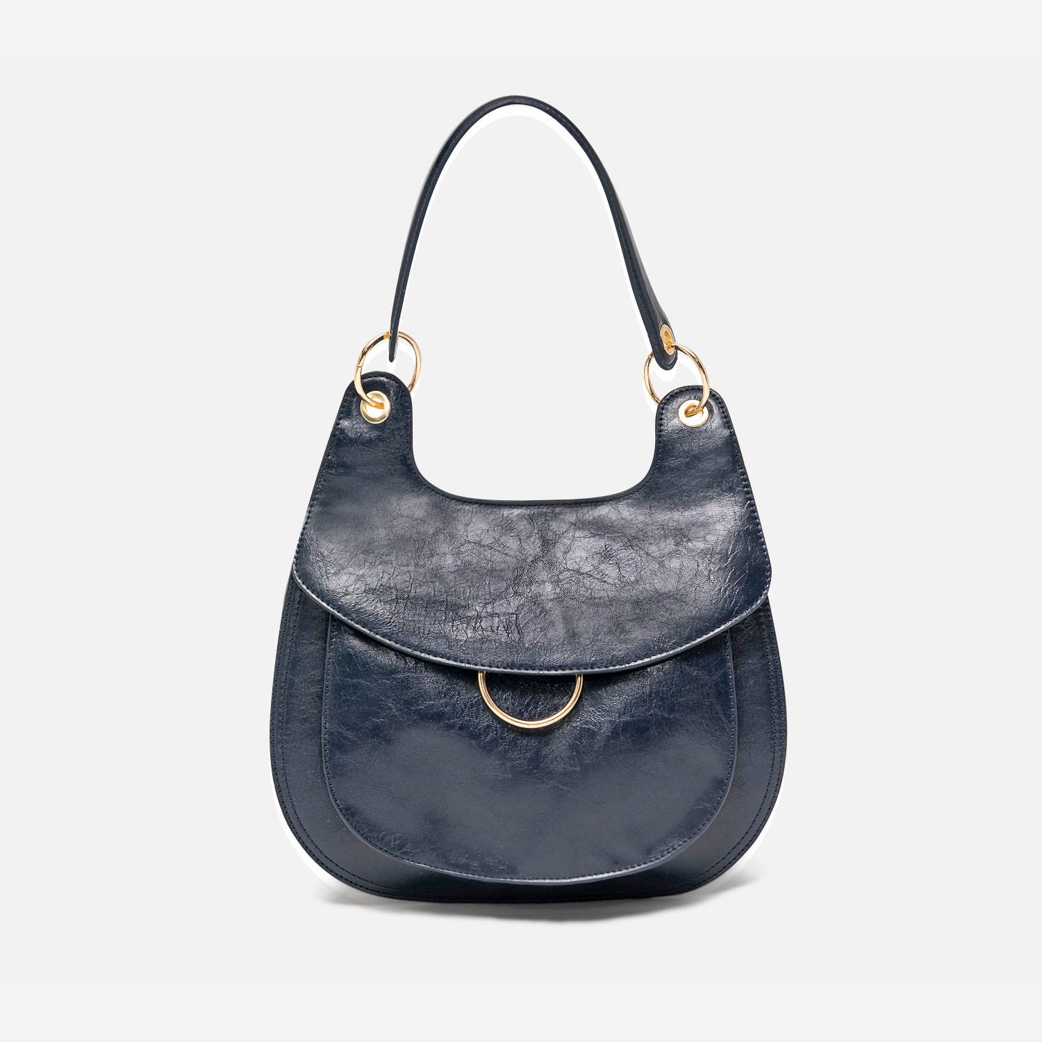 Sac besace bleu marine