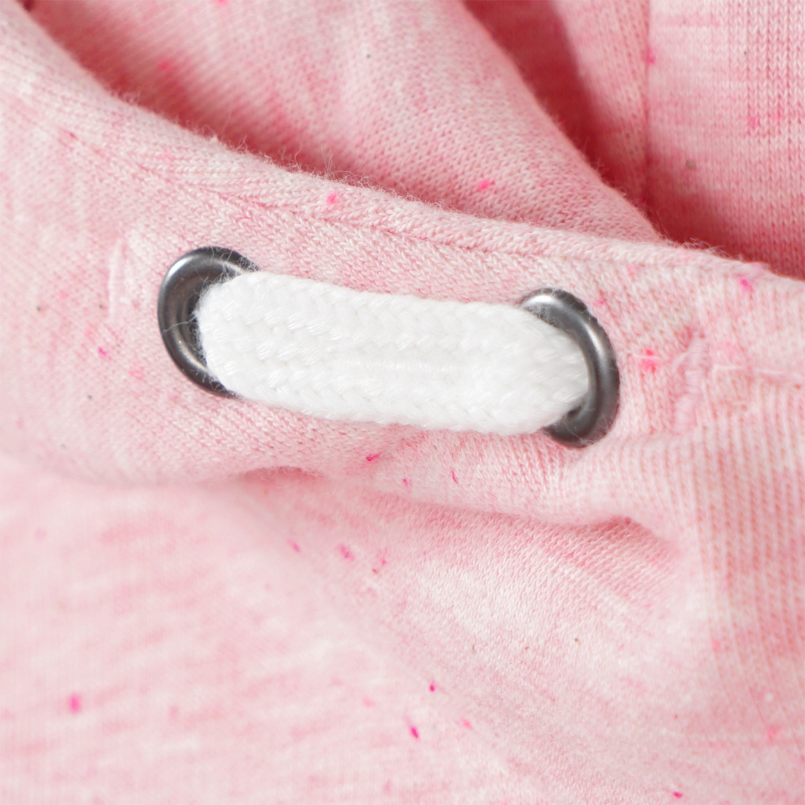 Mädchen Hoodie mit Glitzer-Schriftzug