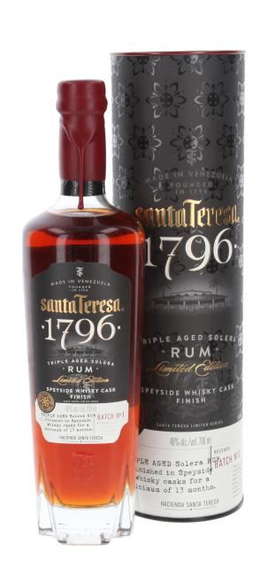 Santa Teresa 1796 Speyside Cask Rum 0,7 l·46 % vol