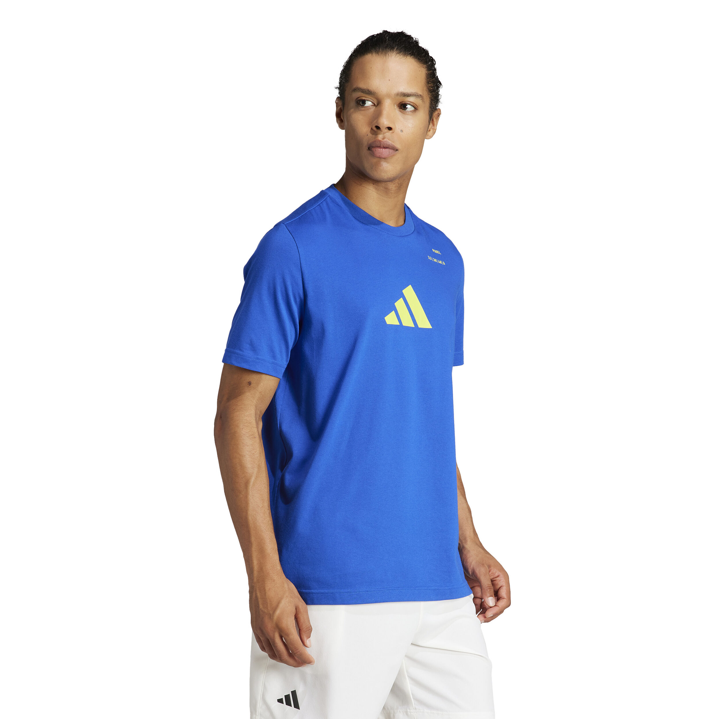 T-Shirt Herren - Blau, Gelb