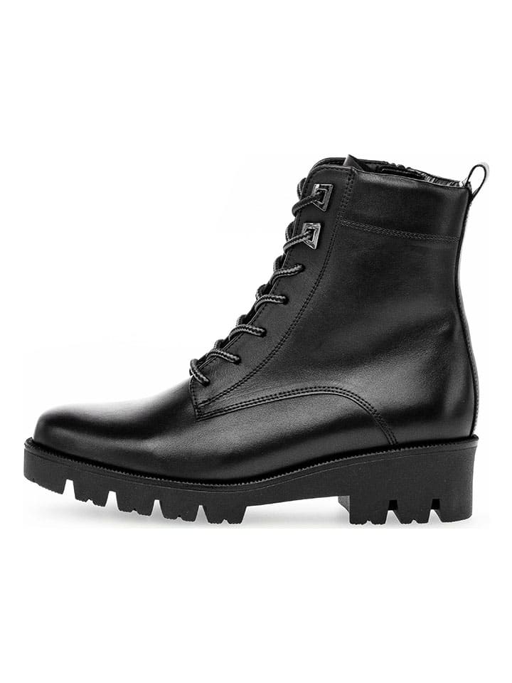 Gabor Leder-Boots in Schwarz günstig kaufen