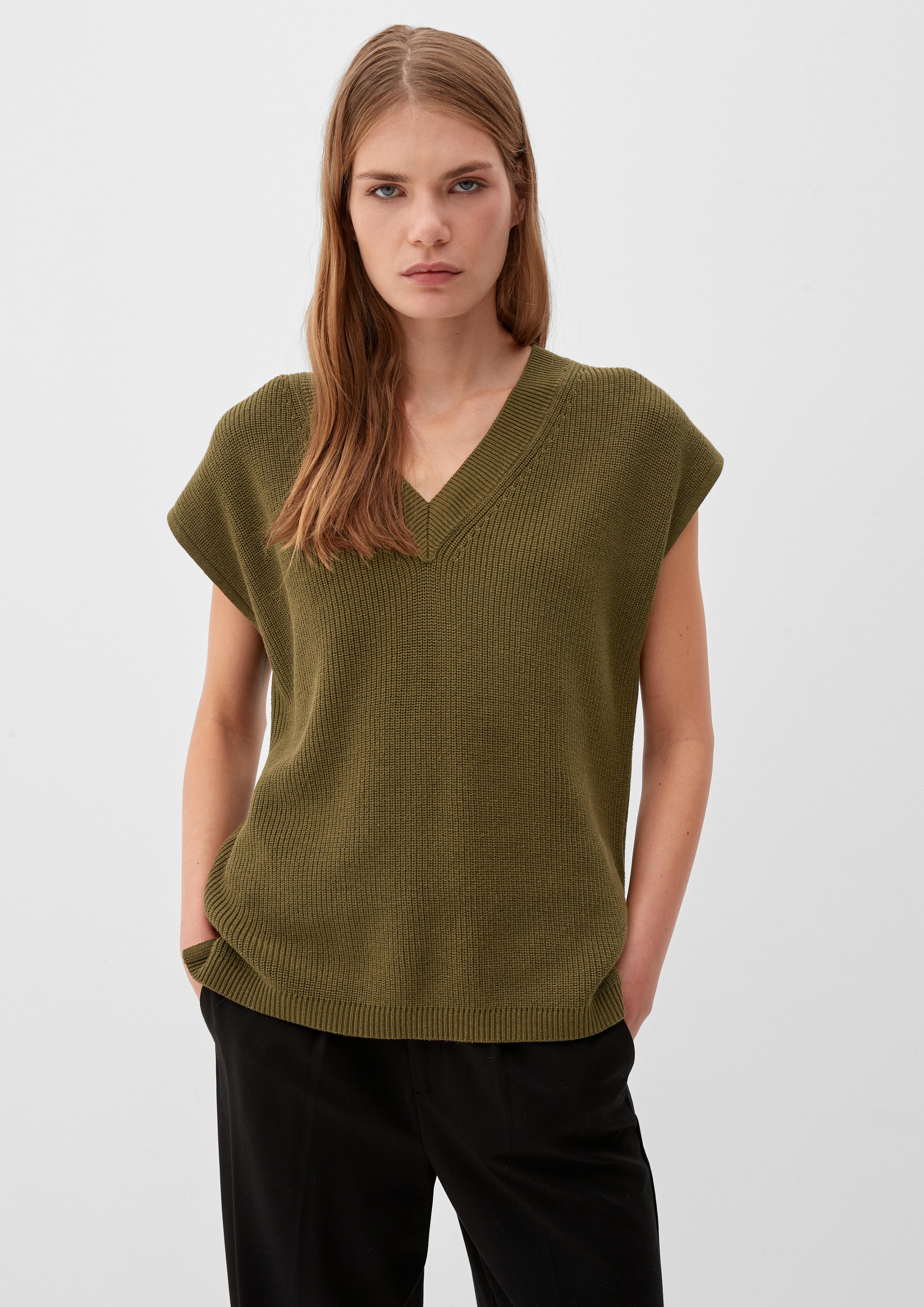 Strickpullunder mit V-Ausschnitt  2120694-7946