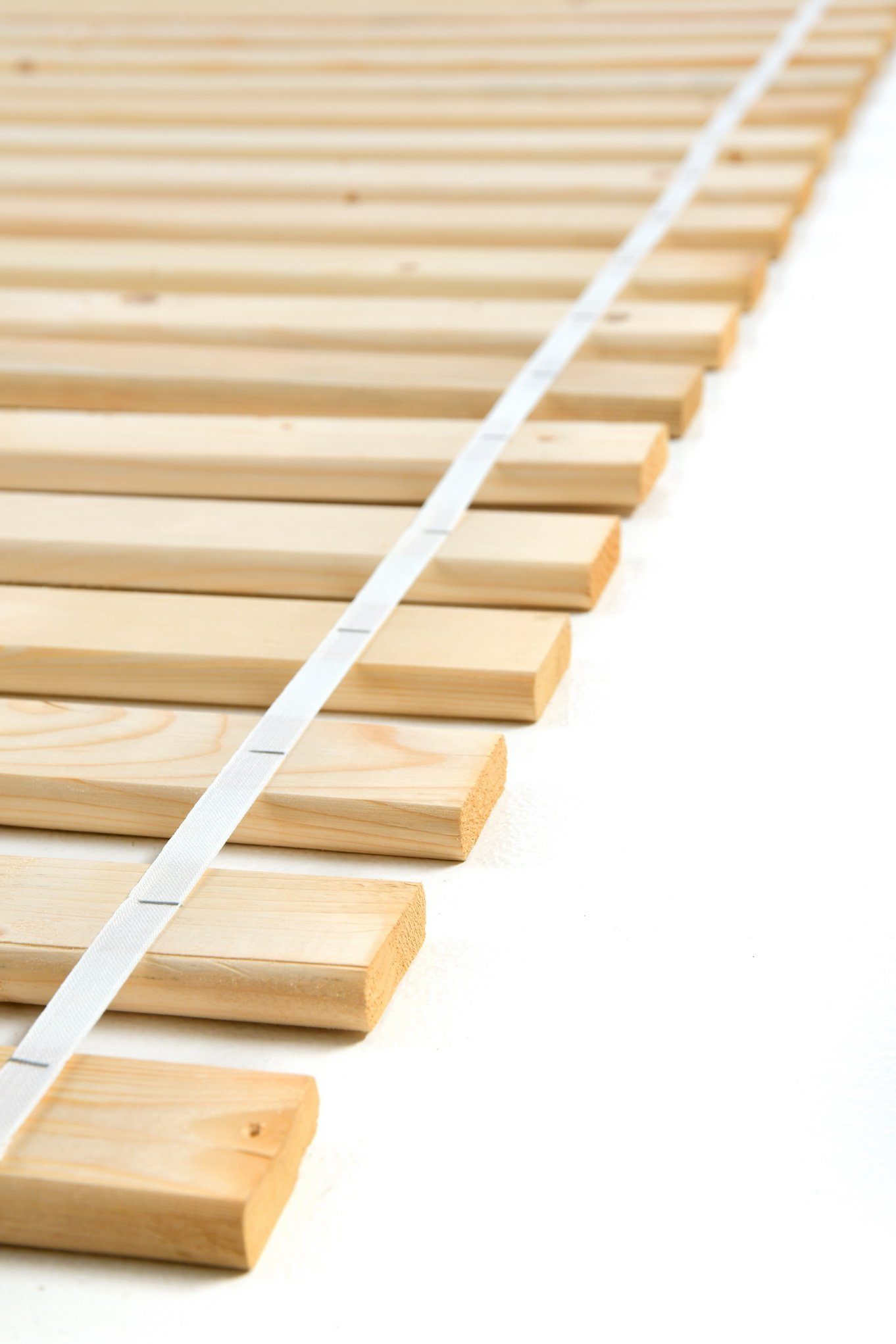 Rollrost acerto® Lattenrost 100 cm x 200 cm aus Kieferholz massiv, acerto®