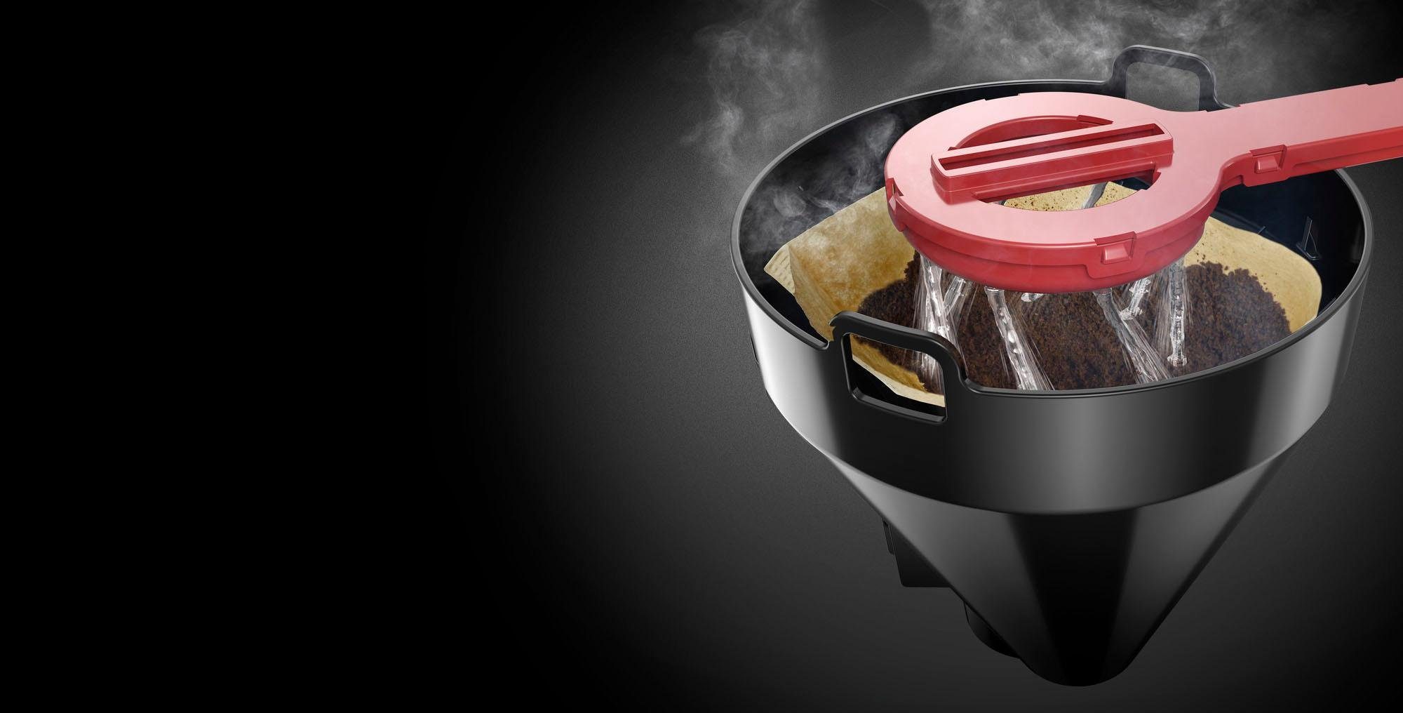 RUSSELL HOBBS Filterkaffeemaschine Colours Plus+ 24033-56, 1,25l Kaffeekanne, Papierfilter 1x4