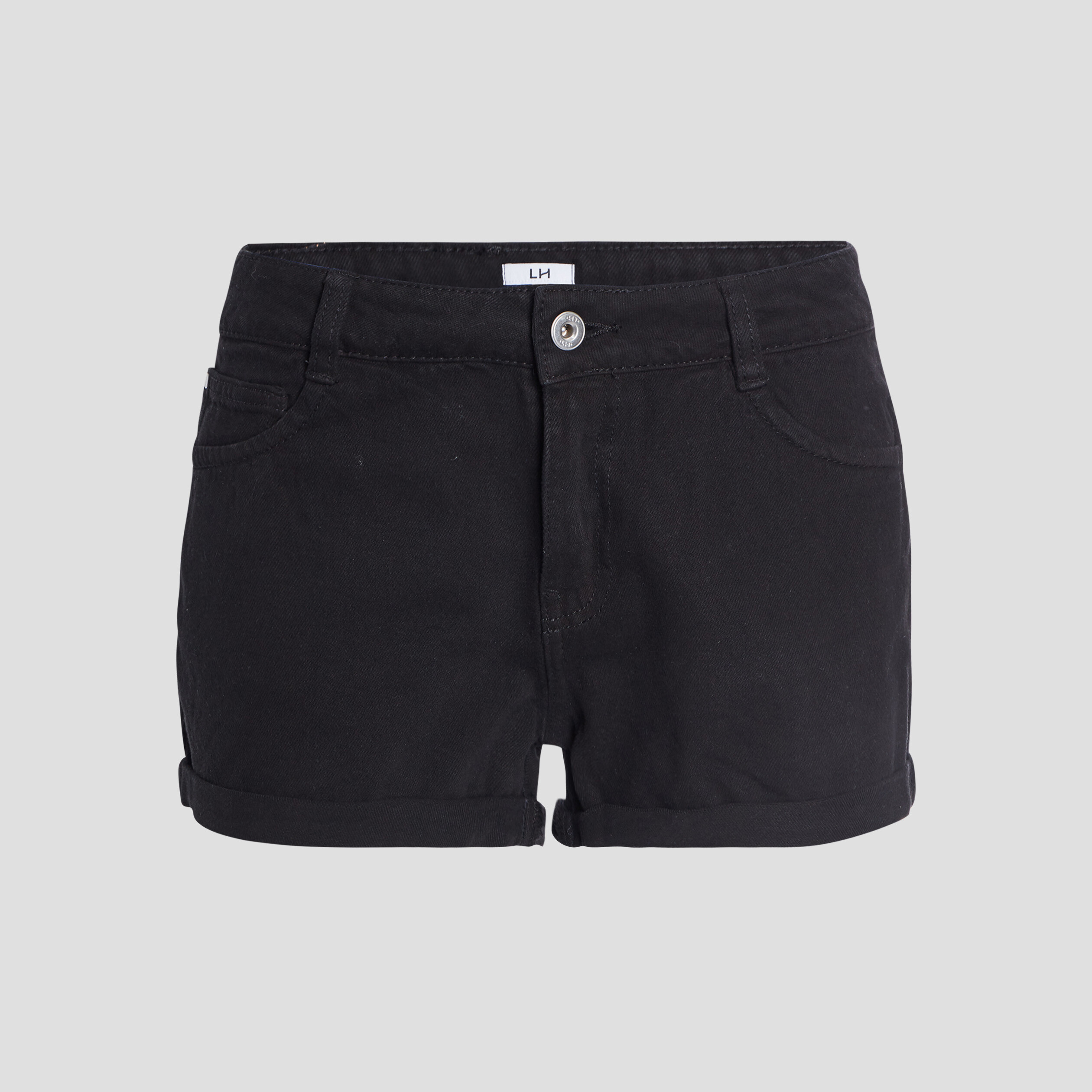Short droit noir femme | La Halle