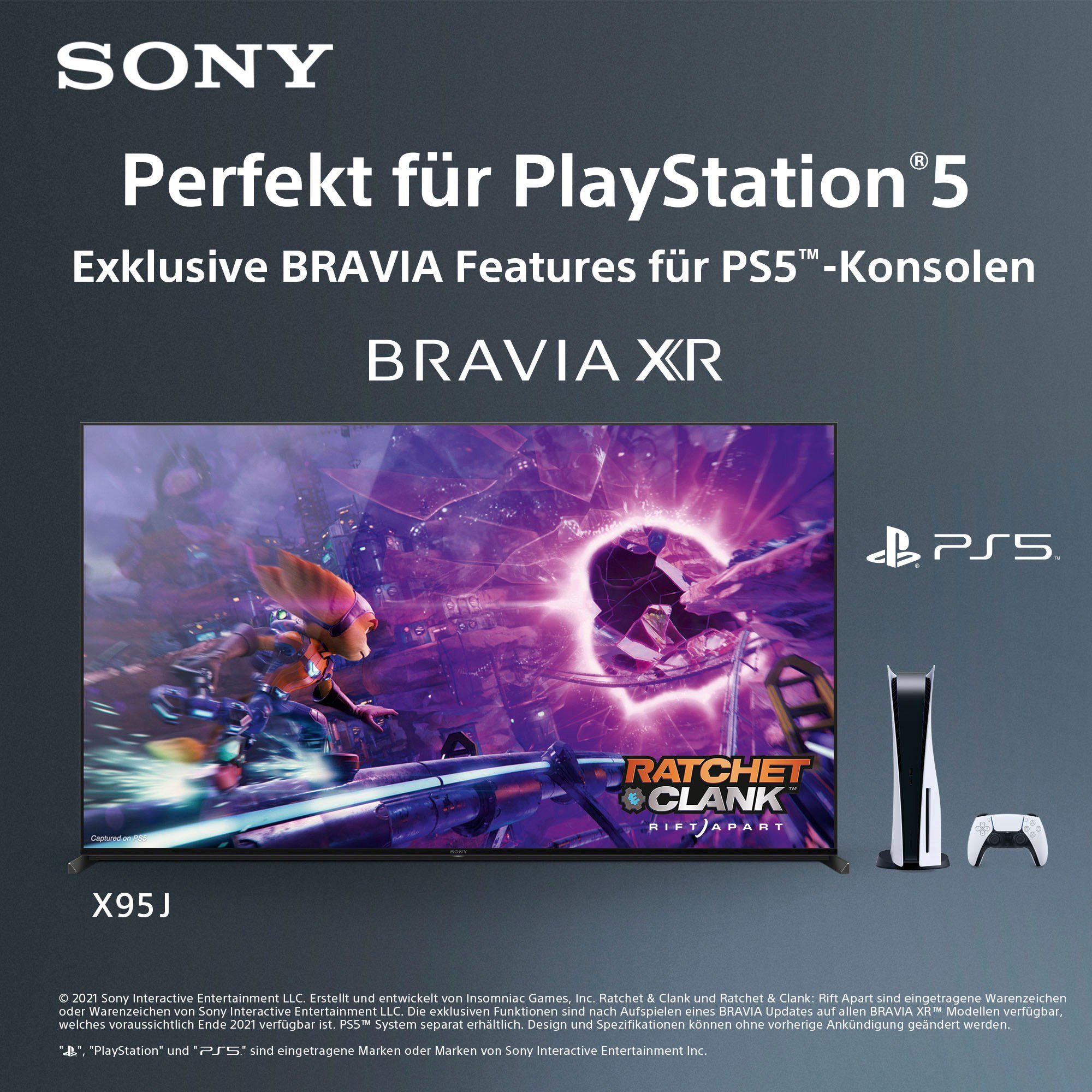 Sony XR-85X95J LED-Fernseher (215 cm/85 Zoll, 4K Ultra HD, Smart-TV)