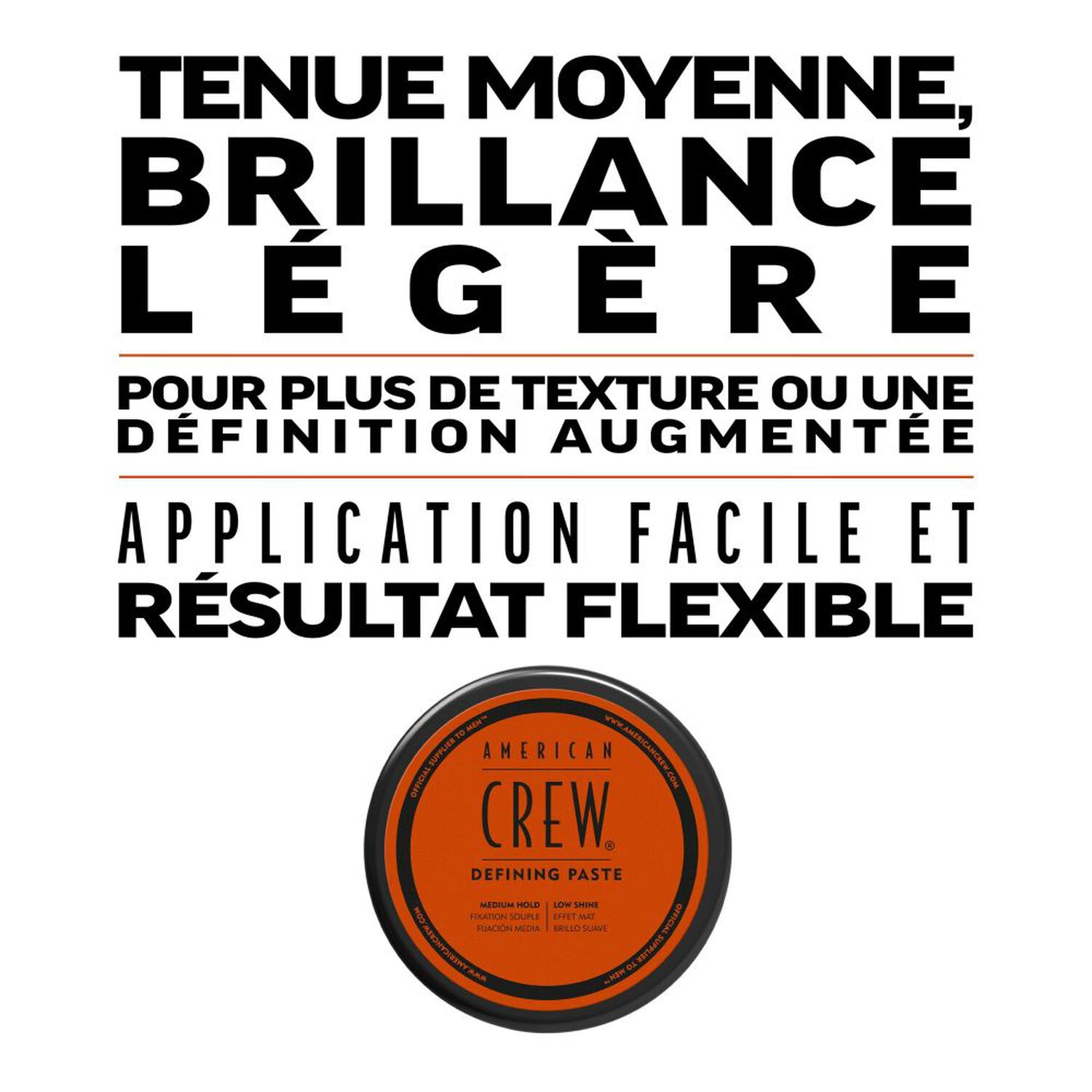 American Crew DEFINING PASTE™ Cire coiffante