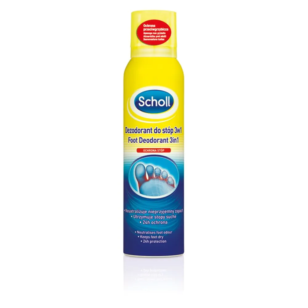 Scholl Fresh Step, 3-у-1 дезодоранс за стопала