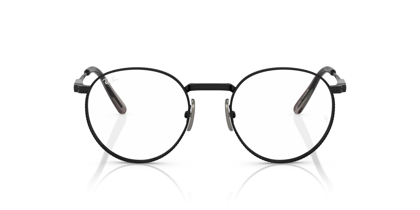 OPTICĂ ROUND II DIN TITAN - Lucido Nero
