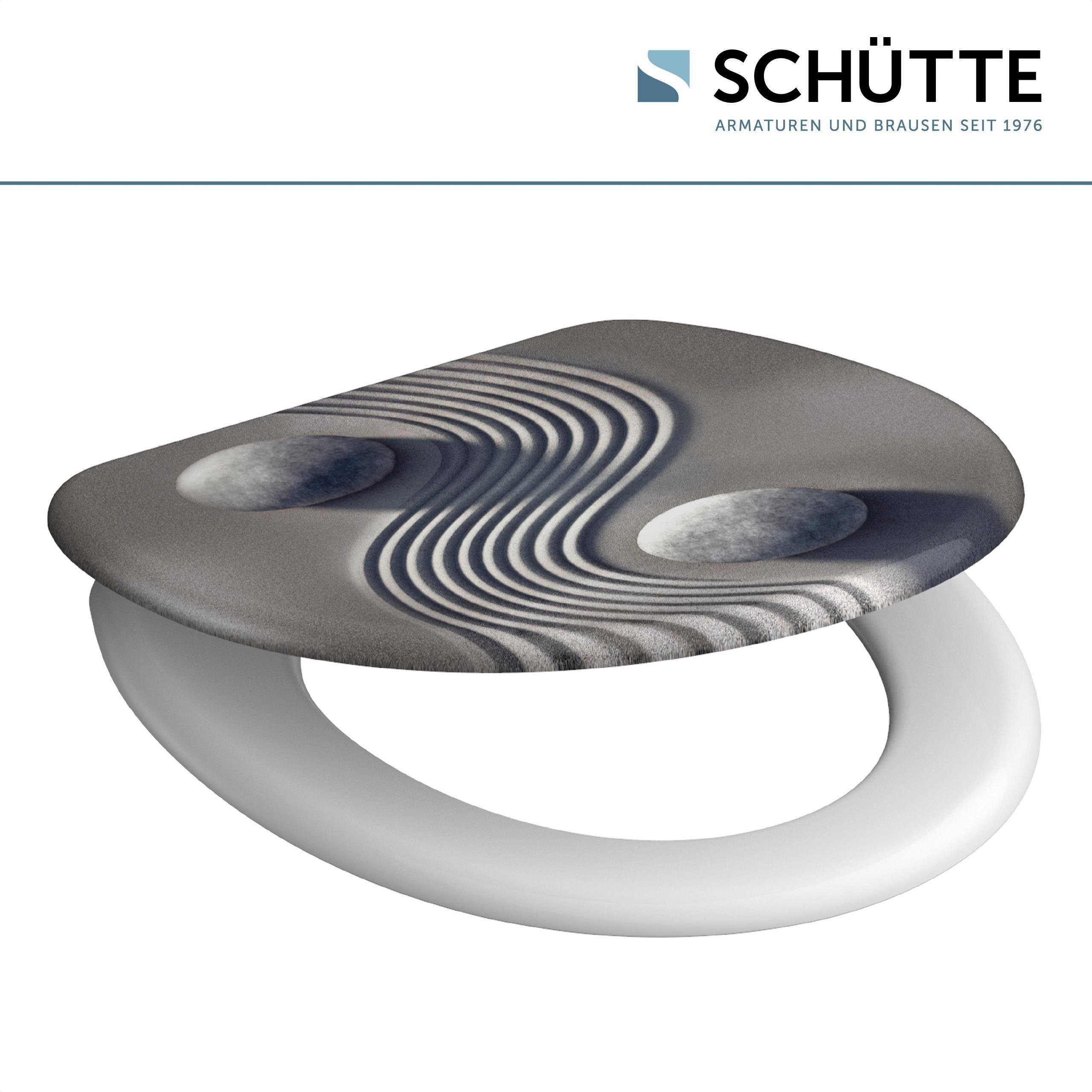 Schütte WC-Sitz Yin & Yang, Duroplast, mit Absenkautomatik