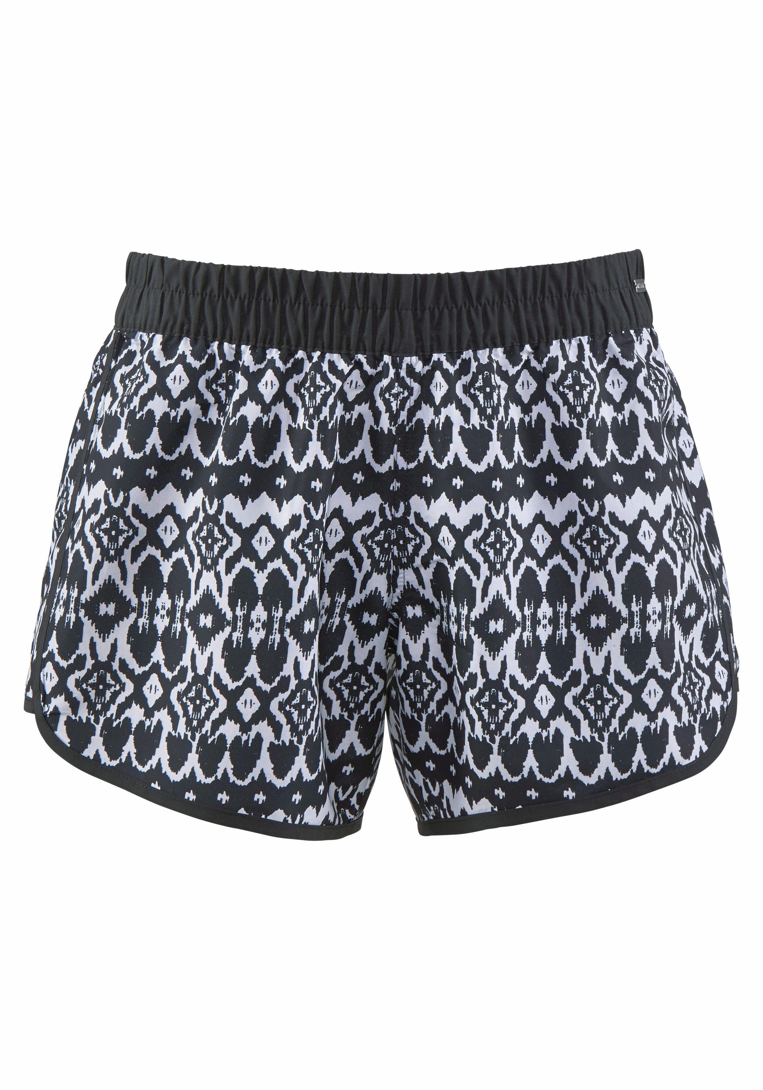 LASCANA Badeshorts im kontrastreichen Alloverprint