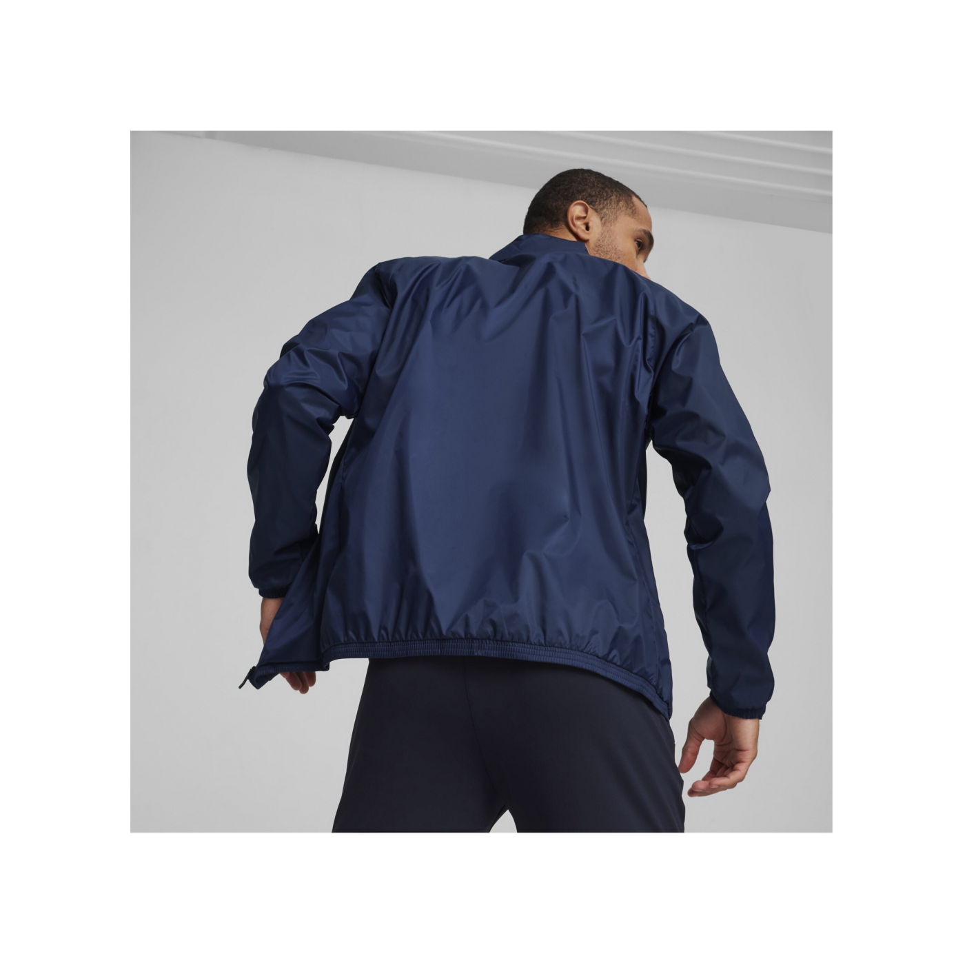 PUMA teamGOAL Allwetterjacke Blau Weiss F06