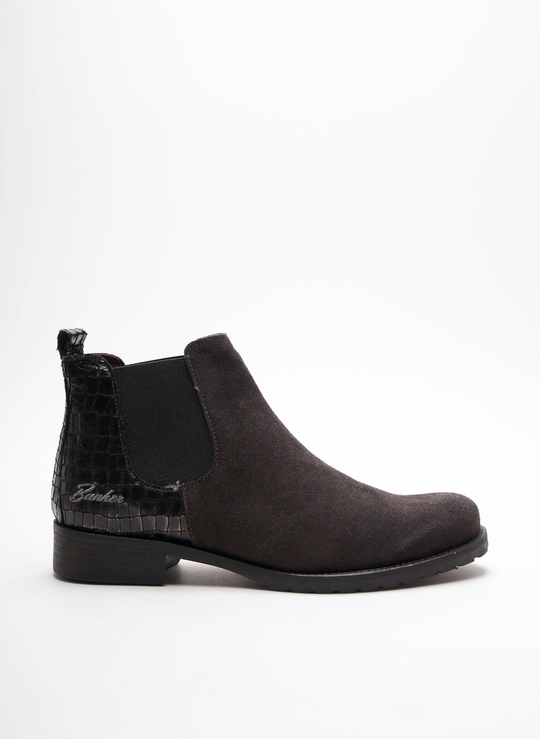 Bunker Bottines Femme couleur gris