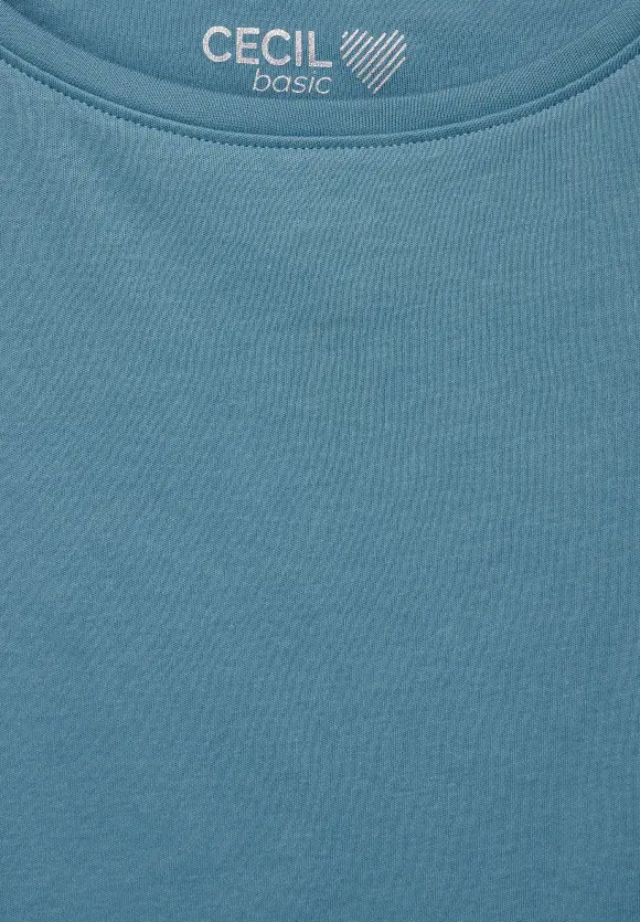 CECIL Basic Shirt in Unifarbe