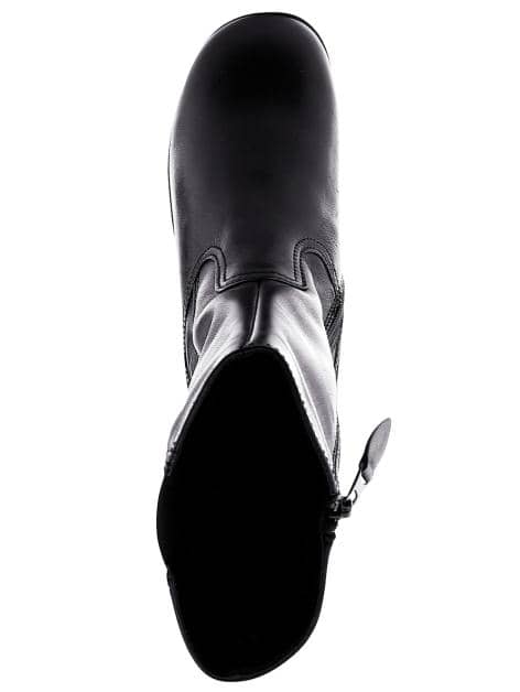 Stiefelette mit breitem Elastikeinsatz