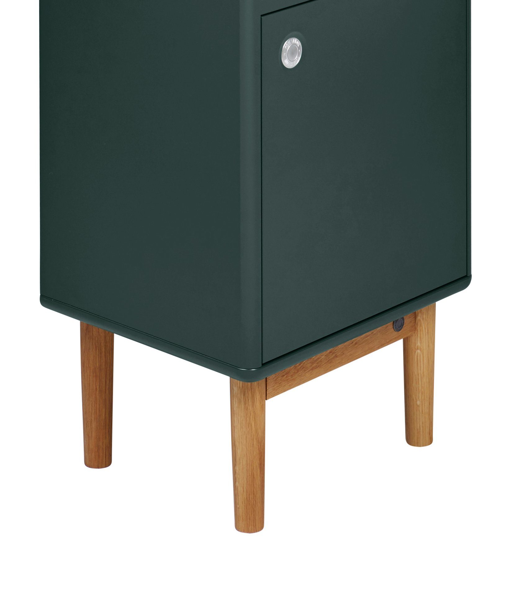 TOM TAILOR HOME Möbelfuß COLOR BATH Füße - für 40 cm Breite Hoch- und Unterschränke - Eiche, konische Form, massive Eiche, natur