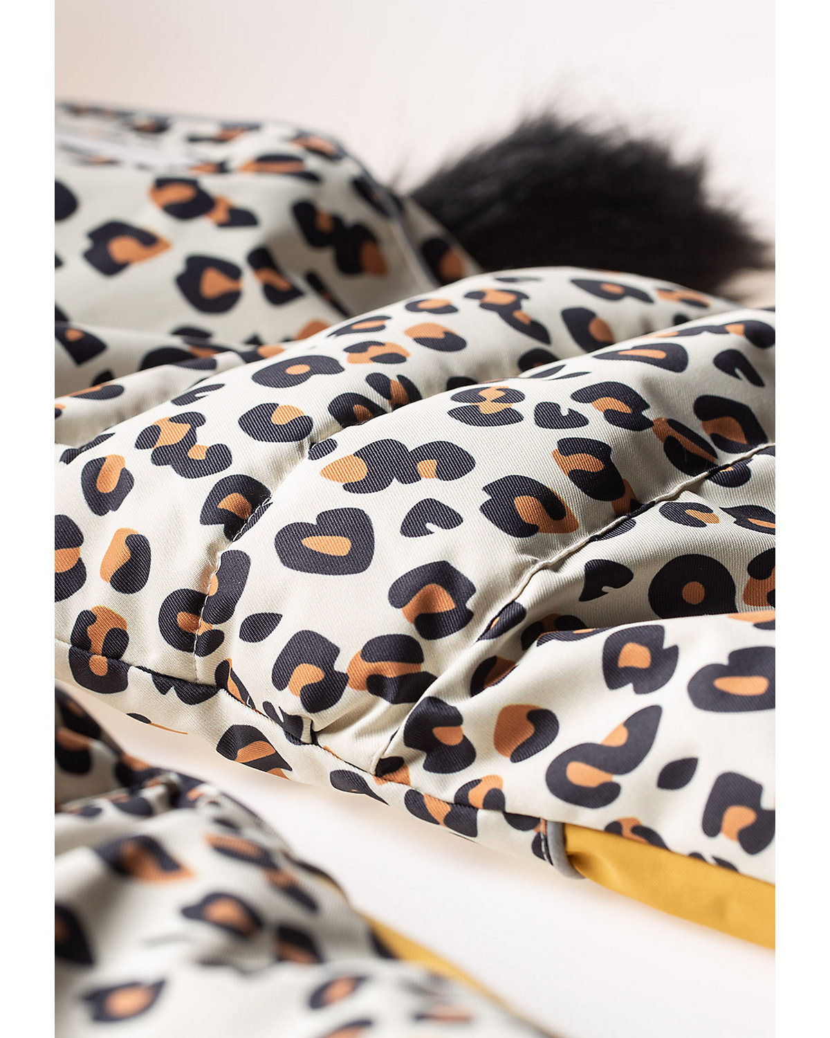 CHEETADO Leopard Black Schneeanzüge
