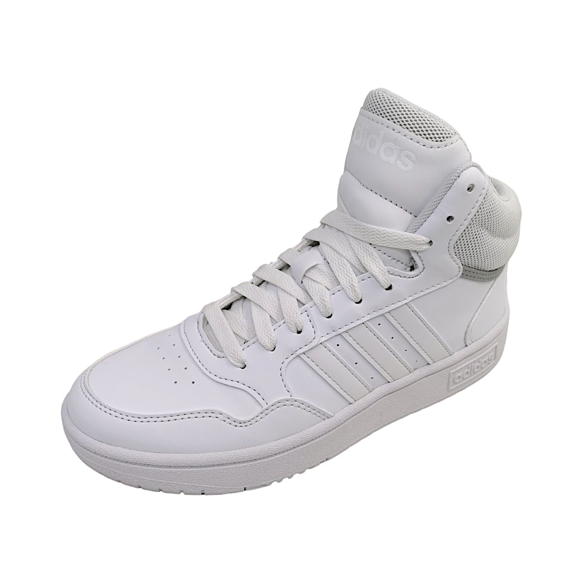 adidas Hoops 3.0 Mid K GW0401 Weiß White