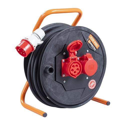 Cable Connectra 47.052.25 KSR Pro - 16A - 400V - 25m - H07RN-F - 5 G 2,5 mm²