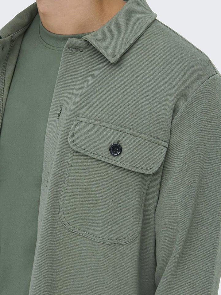 ONLY & SONS Hemd in Khaki günstig kaufen