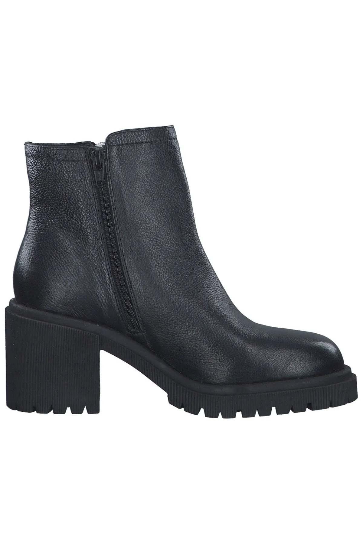 s.Oliver  Stiefelette - Schwarz - Blockabsatz