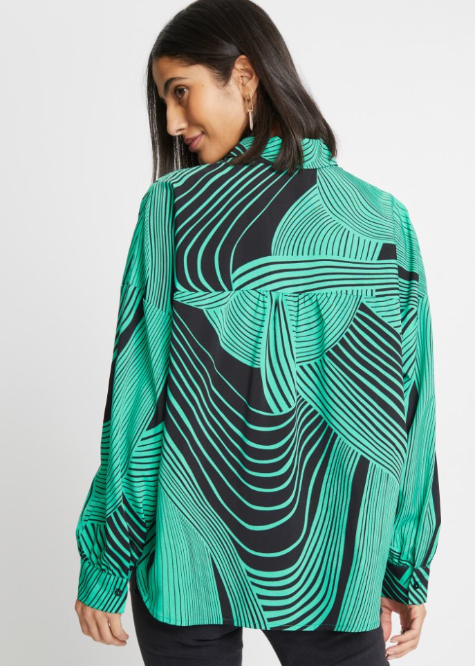 Bedruckte Bluse