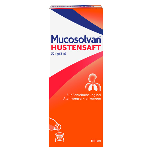 MUCOSOLVAN Saft 30 mg/5 ml  100 ml  Lösung zum Einnehmen
