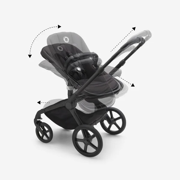 Bugaboo Fox 5 Stroller Set Black/Black, Desert Taupe