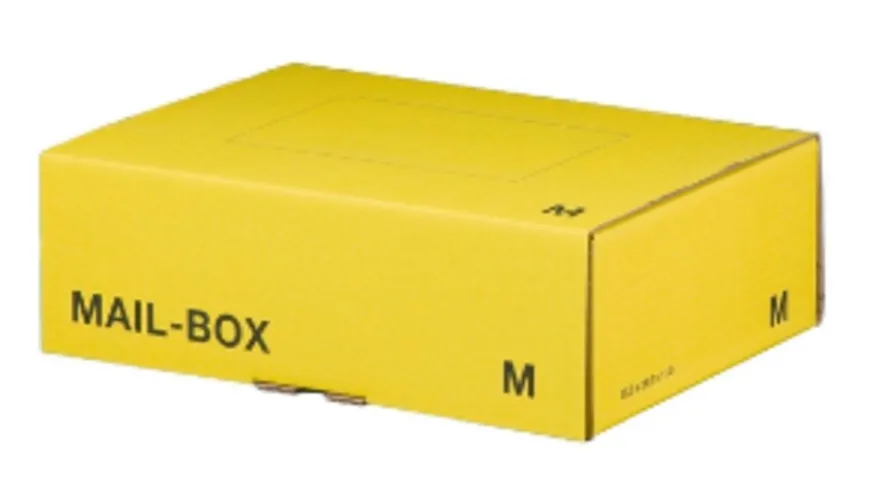 Versandbox gelb M gelb