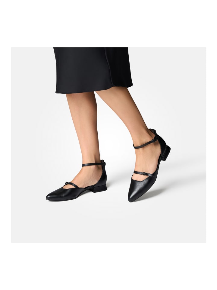 Paul Green Ballerinas in Schwarz günstig kaufen