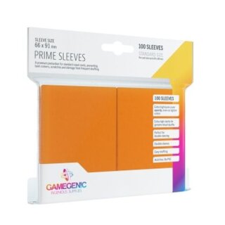 Gamegenic - Prime Sleeves Orange (100)