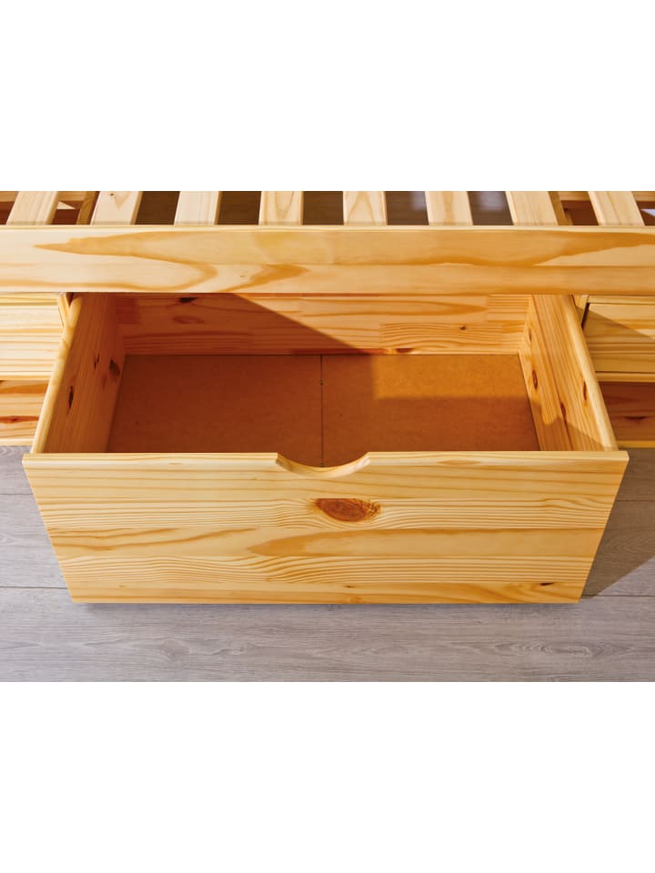ebuy24 Bett Cluse Holz 209 x 186 cm günstig kaufen onesize
