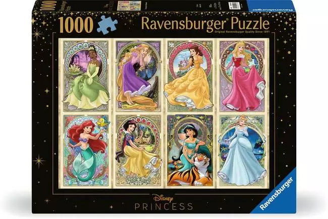 Puzzle 1000 Teile - Princesses Art Nouveau