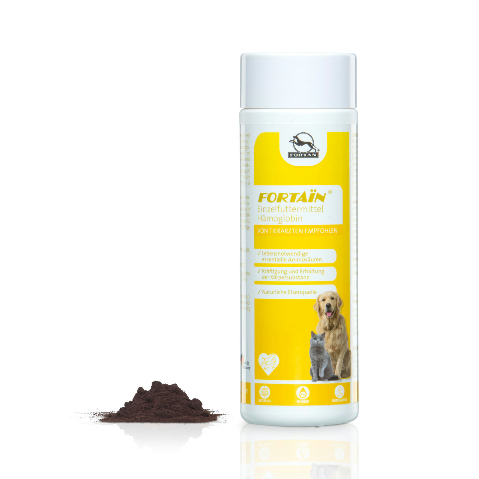 Fortan Ergänzungsfutter & Aufzucht Fortan Fortain Pulver Eisenquelle 250 g